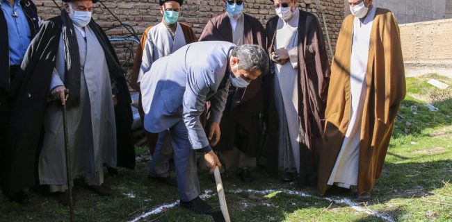 کلنگ‌ احیای مسجد جامع سید «یاعلی» بر زمین زده شد